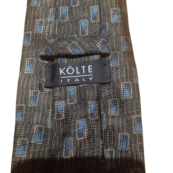 Vintage Kolte Italy Silk Tie - Picture 1 of 5